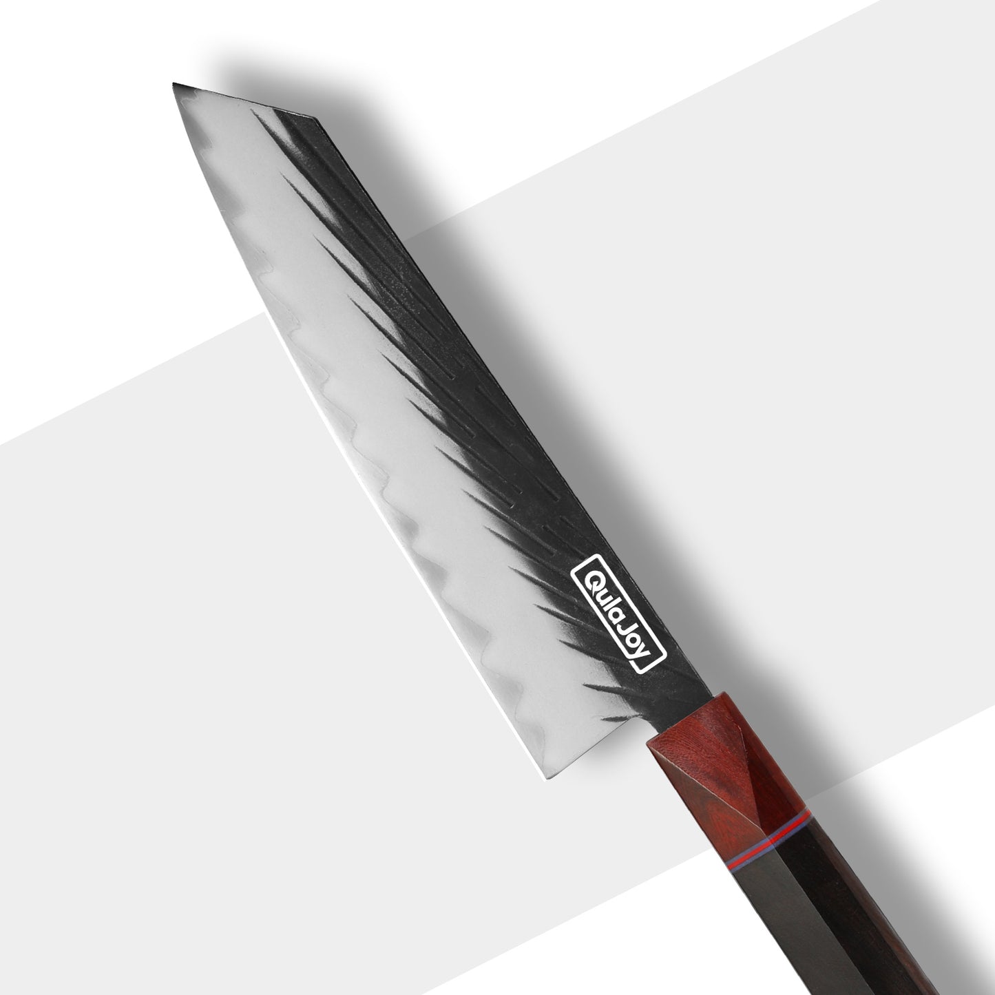 Qulajoy Japanese Boning Knife – Hand-Forged High Carbon Steel with Sandalwood Handle