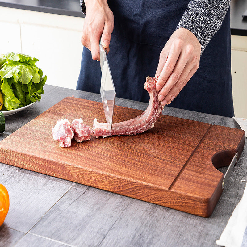 Whole Household Wooden Chopping Board – Thickened, Durable, Multi-Purpose Cutting Board